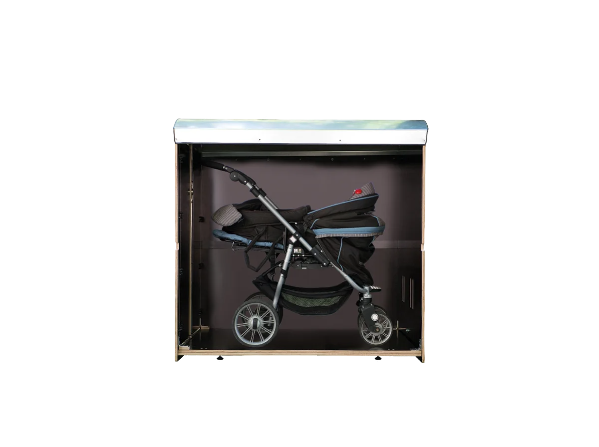 kiwabo L: für Einzelkinderwagen