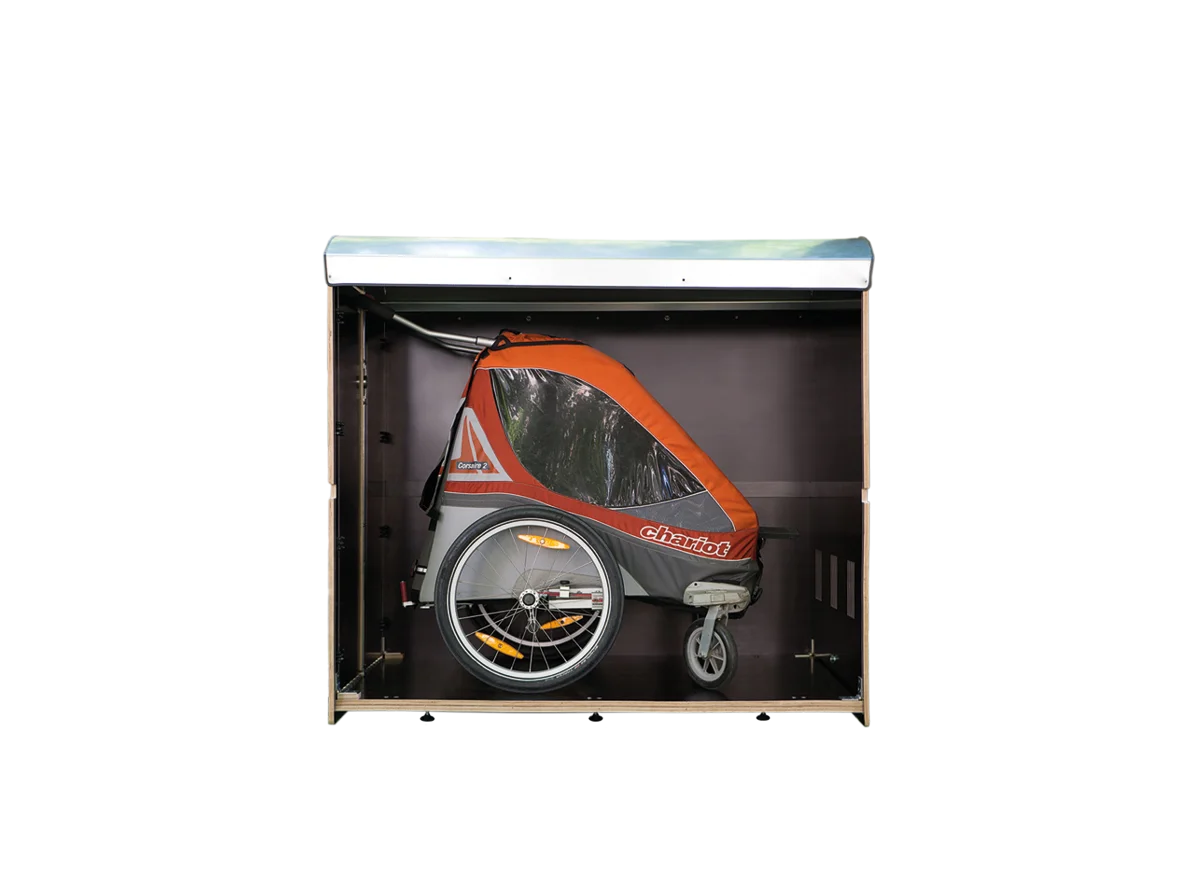 kiwabo XL: mehr Platz für einen Doppelkinderwagen oder Fahrradanhänger