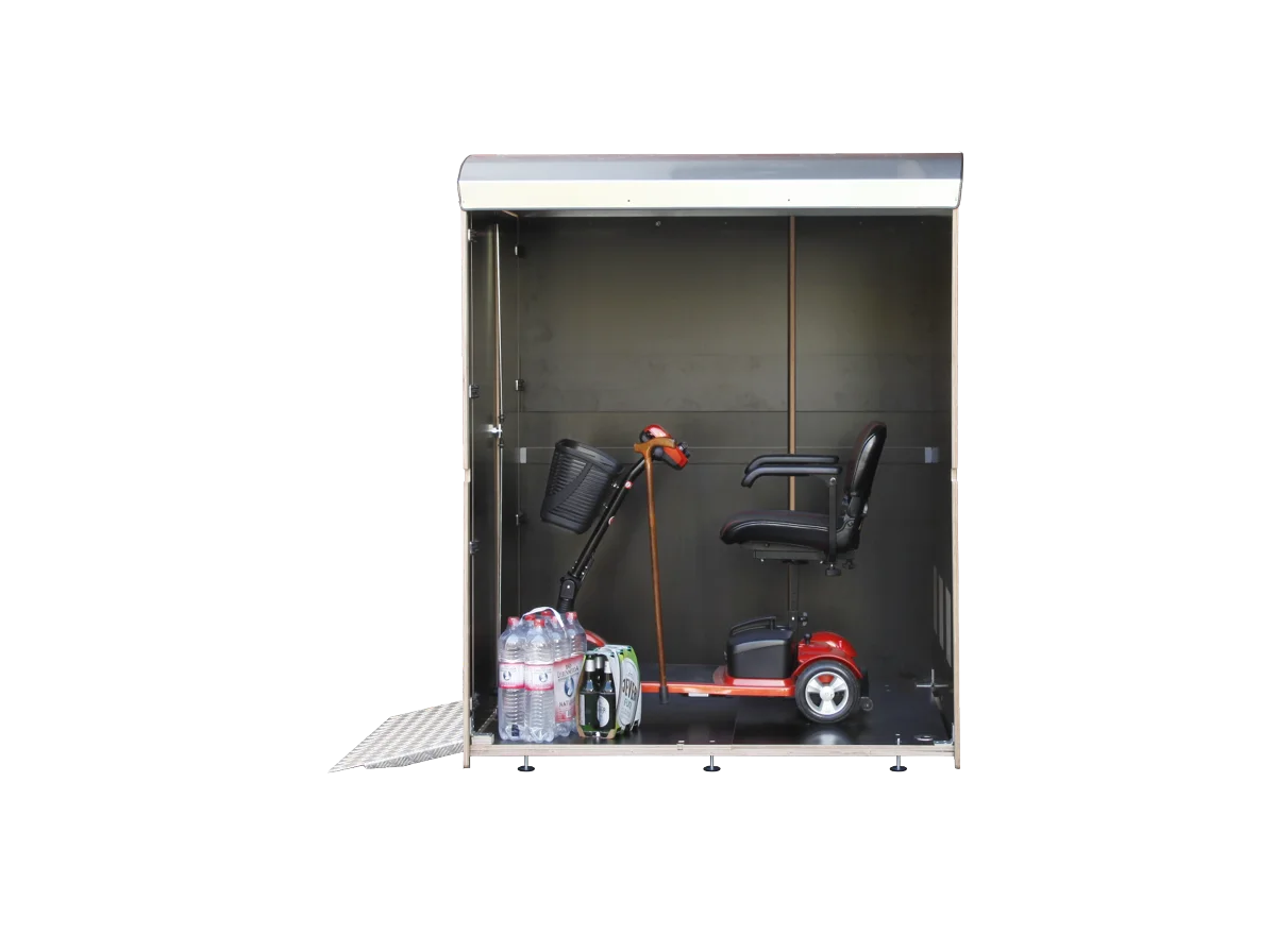 rollabo XL+: für kurze Elektrorollstühle und ein Plus an Höhe