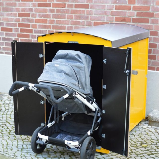 Kein Kinderwagen mehr im Treppenhaus.🚼

Die kiwabo steht direkt ...
